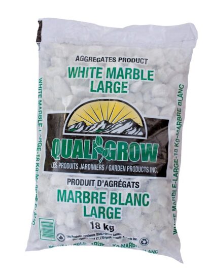 MARBLE WHITE LARGE 1 IN