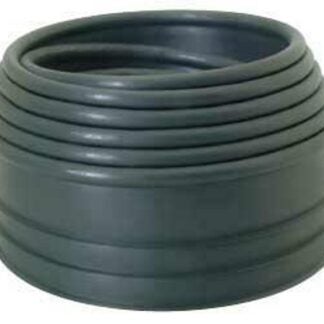 DCN Inter 4100BK Lawn Edging, 20 ft L, 4-3/8 in H, Polyethylene, Black