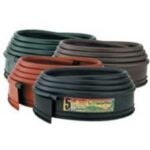 DCN Xpert 5600BKNS Lawn Edging, 20 ft L, 5-1/4 in H, Polyethylene, Black