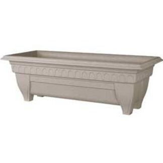 DCN 1427-30 Patio Planter, 8-3/4 in H, 11 in W, Rectangular, Thermoplastic, Granite Sells in Quantity of 6