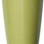 DCN 2213-81 Planter, 13 in Dia, 19-1/2 in H, Plastic, Avocado, Gloss