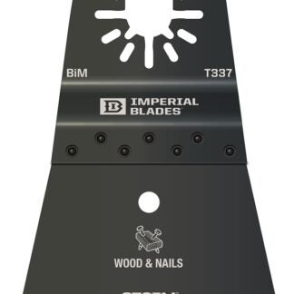 Imperial Blades ONE FIT IBOAT337-25 Oscillating Tool Blade, 2-1/2 in, Bi-Metal