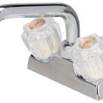 Boston Harbor PF4203A Laundry Faucet, 2-Faucet Handle, 2-Faucet Hole, ABS, Deck Mounting, 4 in Faucet Centers