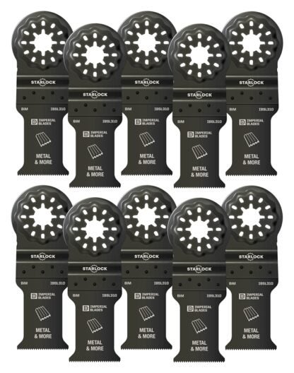 Imperial Blades Starlock IBSL310-10 Standard Blade, 21 TPI, Bi-Metal, 10/PK