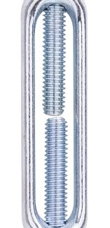 ProSource LR330 Turnbuckle, 5/16 in Thread, Eye, Eye, 8-7/8 in L Take-Up, Aluminum Sells in Quantity of 10