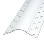 Wallboard Tool TT7310 Bullnose Splayed Corner Bead, 10 ft L, 135 deg Corner Sells in Quantity of 35