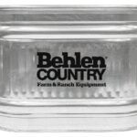 Behlen Country 50140018 Utility Tank with Handle, 55 gal, Steel, Galvanized