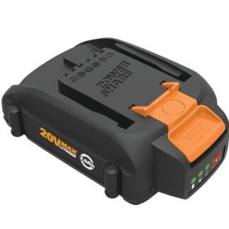 Worx WA3575 Lithium Battery, 20 V Battery, 2 Ah, 5 hr Charging