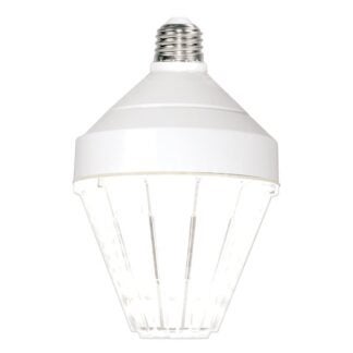 PowerZone GT-CTB-40A LED Bulb, Medium E26, 300 W Equivalent, LED Lamp Base, Daylight Light, 5000 K Color Temp