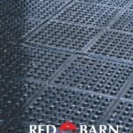 Red Barn 5608001 Interlocking Mat, Rubber, Black Sells in Quantity of 50