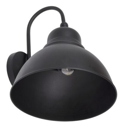 Sylvania 60061 Flush Mount Sconce, 120 V, LED Lamp, 800 Lumens Lumens, 2700 K Color Temp, Metal Fixture, Black Fixture