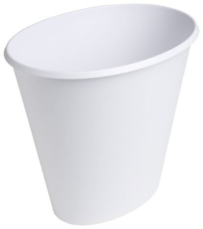 Sterilite 10198012 Wastebasket, 2.5 gal, White