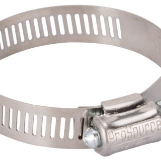 ProSource HCRAN28 Interlocked Hose Clamp, Stainless Steel, Stainless Steel Sells in Quantity of 10