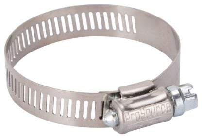 ProSource HCRAN28 Interlocked Hose Clamp, Stainless Steel, Stainless Steel Sells in Quantity of 10