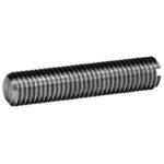 Reliable TRZ78 Threaded Rod, 7/8-9 Thread, 36 in L, A Grade, Zinc, Tangerine, Machine Thread