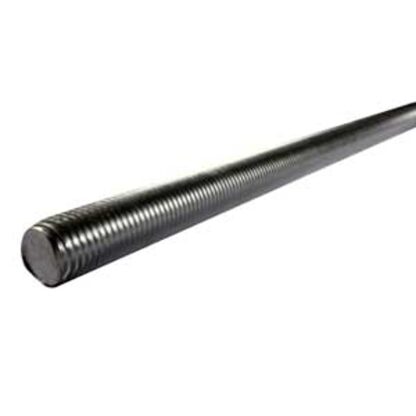 Reliable TRP12 Threaded Rod, 1/2-13 Thread, 36 in L, A Grade, Steel, Blue, Machine Thread Sells in Quantity of 5