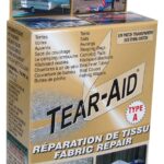 Tear-Aid D-KIT-A04-100 Fabric Repair Patch Kit, A, Gold