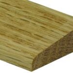 Shur-Trim FW3810NAT03 Tile Reducer, 3 ft L, 1-3/4 in W, 7/16 in Thick, Hardwood, Natural Oak