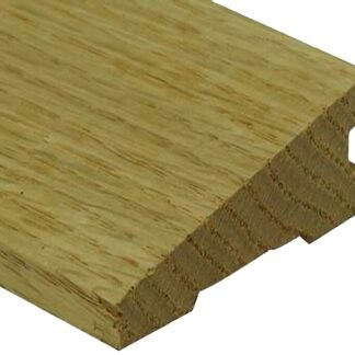 Shur-Trim FW3880NAT06 Reducer Floor Edge, 6 ft L, 2-1/2 in W, Oak Wood, Natural