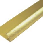 Loxcreen FA1653HGA06PS Carpet Edge Cover, 6 ft L, 1-1/4 in W, Hammered Gold Anodized