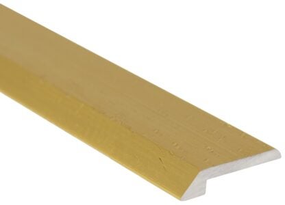 Shur-Trim FA1121HGA03 Molding Tile Edge Cap, 3 ft L, 3/4 in W, Aluminum, Hammered Gold Anodized