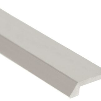 Shur-Trim FA1121BCL06 Molding Tile Edge Cap, 6 ft L, 3/4 in W, Aluminum, Clear