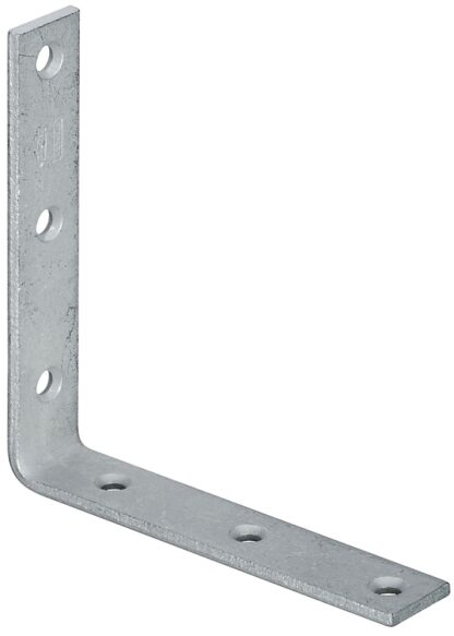 National Hardware 115BC Series N220-228 Corner Brace, 6 in L, 1-1/8 in W, 5.97 in H, Galvanized Steel