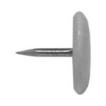 Reliable TTA438MR Thumb Tack, 3/8 in L, Steel, Assorted Sells in Quantity of 5