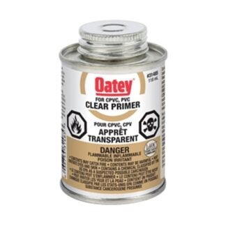 Oatey 48940 Primer, Liquid, Clear, 118 mL