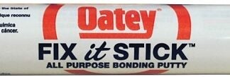 Oatey Fix-It Stick Series 31270 Epoxy Putty, Solid, Beige/White, 4 oz