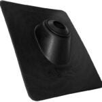 Oatey No-Calk Series 48101 Roof Flashing, 16 in OAL, 14 in OAW, 2 in Pipe, Thermoplastic