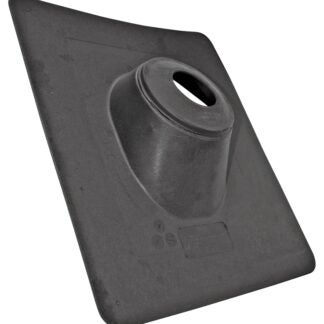 Oatey No-Calk Series 48102 Roof Flashing, 16 in OAL, 14 in OAW, 3 in Pipe, Thermoplastic