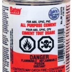 Oatey 31575 Pipe Cement, 118 mL, Liquid, Clear