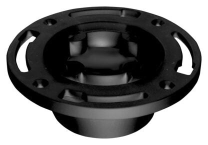 Oatey 48470 Closet Flange, 3, 4 in Connection, ABS, For: 3 in or Inside 4 in SCH 40 DWV Pipe