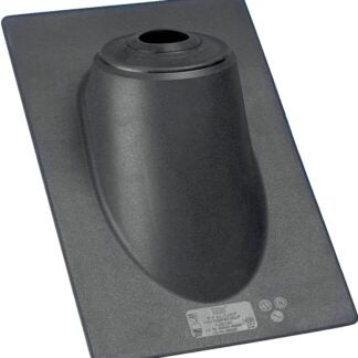 Hercules High-Rise Series 11930 Roof Flashing, 19 in OAL, 11 in OAW, Thermoplastic