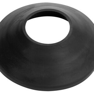 Oatey 14135 Rain Collar, Rubber, Black, For: No-Calk Roof Flashings