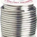 Oatey Safe-Flo 29024 Wire Solder, 1/2 lb, Solid, Silver, 415 to 455 deg F Melting Point