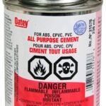 Oatey 31576 All-Purpose Cement, 236 mL, Liquid, Milky Clear