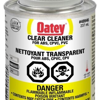 Oatey 48946 Pipe Cleaner, Clear, 236 mL