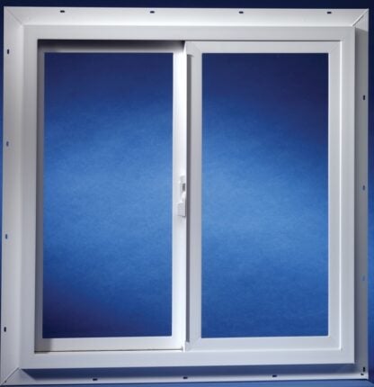 Duo-Corp 3020IGUT Utility Window, 23-1/2 in H x 35-1/2 in W Window, Vinyl Frame