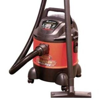 King Canada Performance Plus 8520LP Wet and Dry Vacuum, 5 gal, 130 cfm Air, Cartridge, Foam, 225 W, 110 V