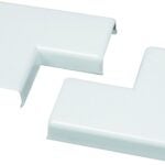 Wiremold NMW6 Raceway Flat Elbow, Plastic, White