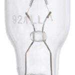 Peak 921LL-BPP Miniature Automotive Bulb, 12.8 V, 18 W, Incandescent Lamp, Wedge, Clear