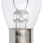 Peak 1141LL-BPP Miniature Automotive Bulb, 12.8 V, 20 W, Incandescent Lamp, Bayonet, Clear