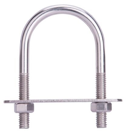 ProSource LR360 U-Bolt, 5/16 in Thread, 1-1/2 in L Thread, Stainless Steel, Stainless Steel Sells in Quantity of 10