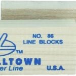 Marshalltown 86 Line Block, 3-3/4 in L, Wood