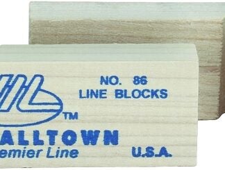 Marshalltown 86 Line Block, 3-3/4 in L, Wood