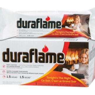 Duraflame 7184N Fire Log, 1.5 hr Burn Time, 2.5 lb