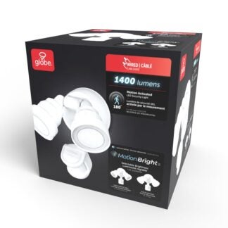 LIGHT MOTION LED WIRED 180DEG