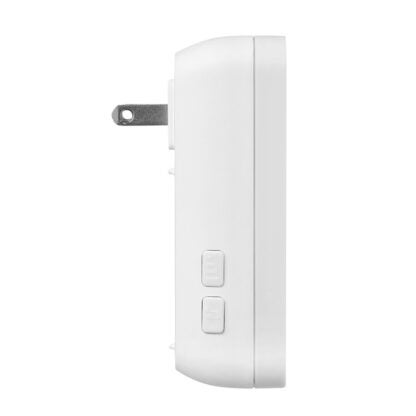 KIT DOORBELL PLUG-IN WRLSS WHT